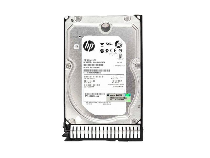 HPE 1TB 6G 7.2K SATA (512n) 3.5″ LFF